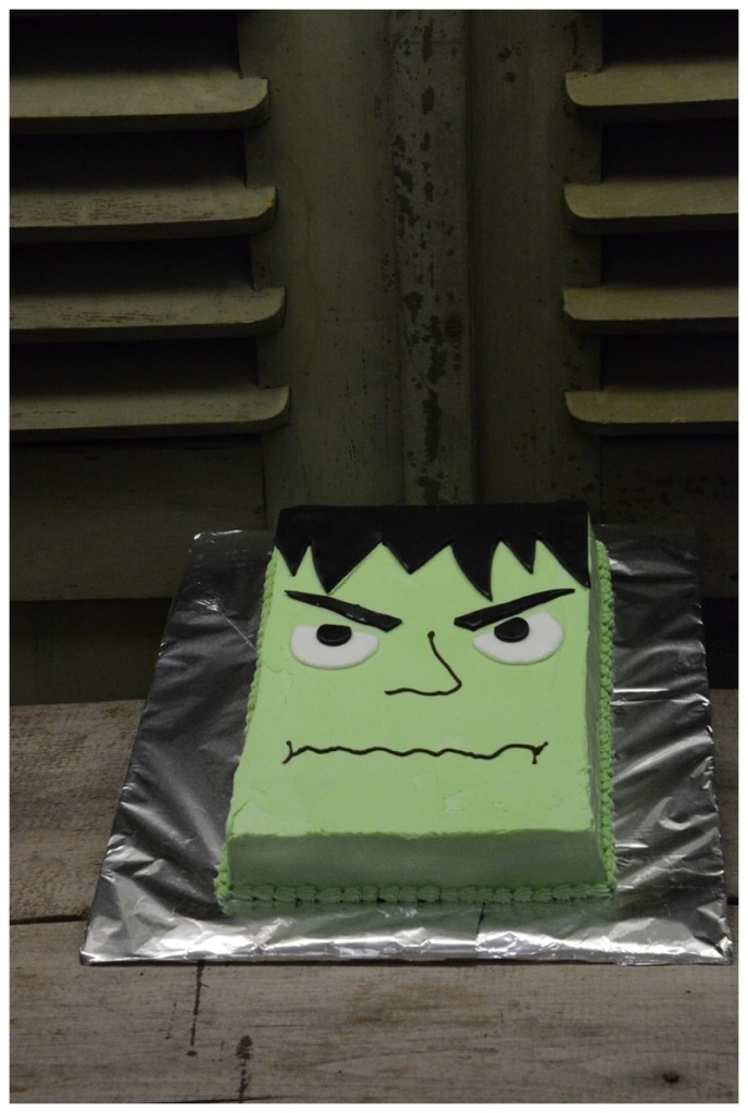 Frankenstein Brownies