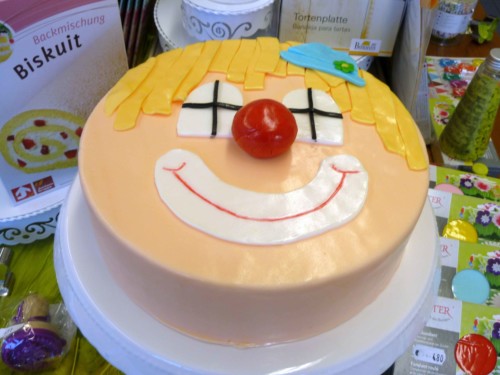 Clown-Torte