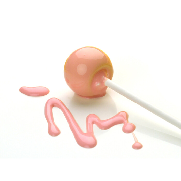 Cakepop-Glasur hellrosa X