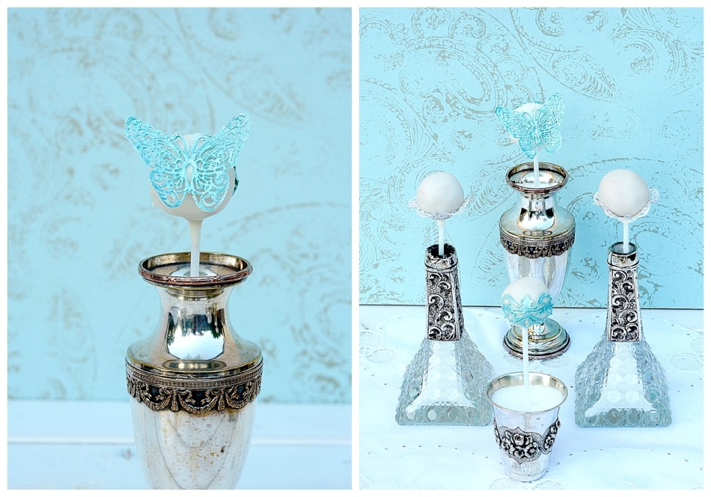Cakepops mit essbarer Spitze
