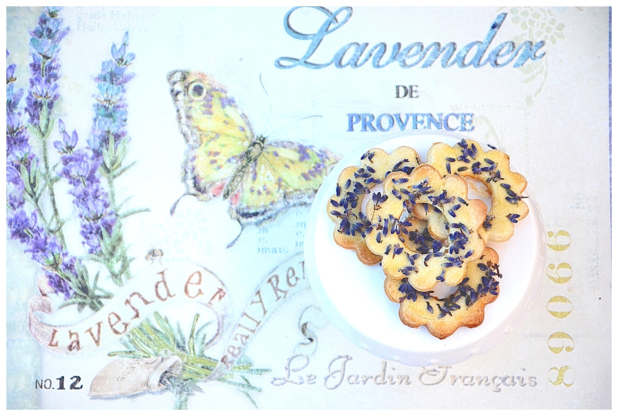 Schmecken nach Urlaub und Sommer: Lavendel-Kekse