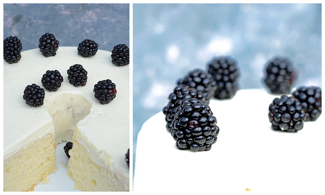 Brombeeren Brombeerkuchen Biskuit