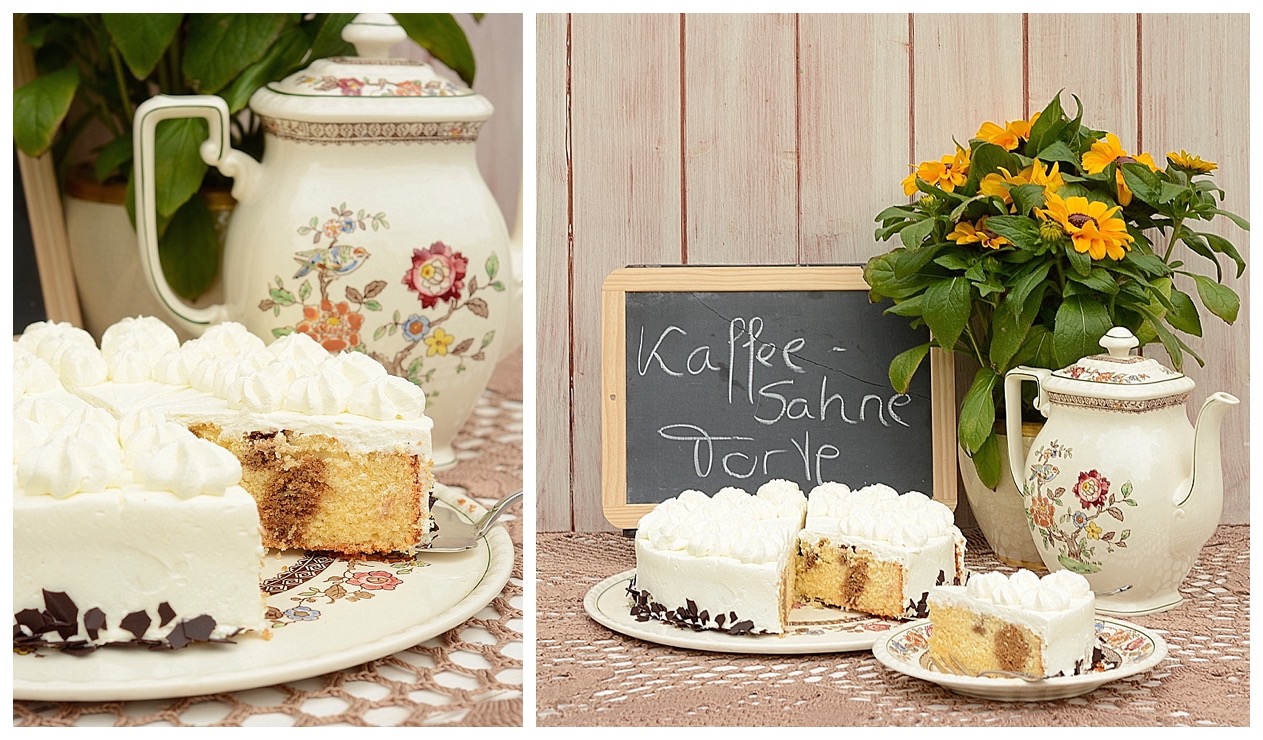 Kaffee-Sahne-Torte