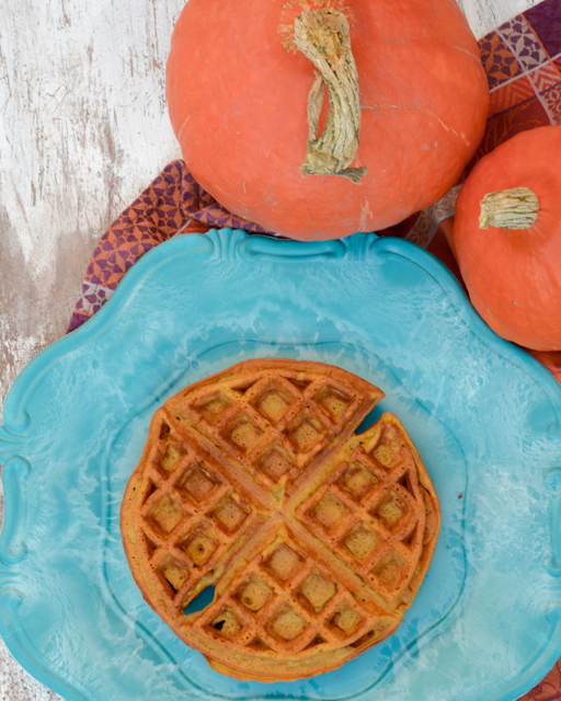 Pumpkin Pie Spice Waffles