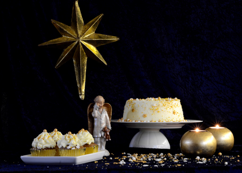 Beschwipster Chiffon Cake mit Glühwein