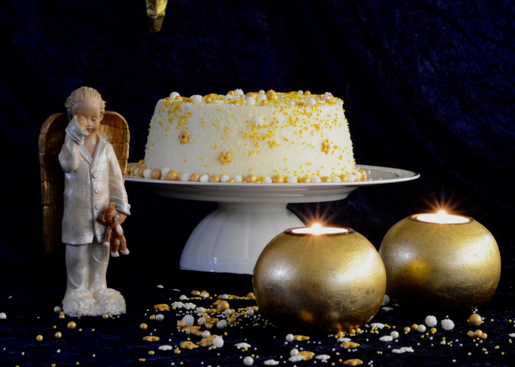 Beschwipster Chiffon Cake mit Glühwein