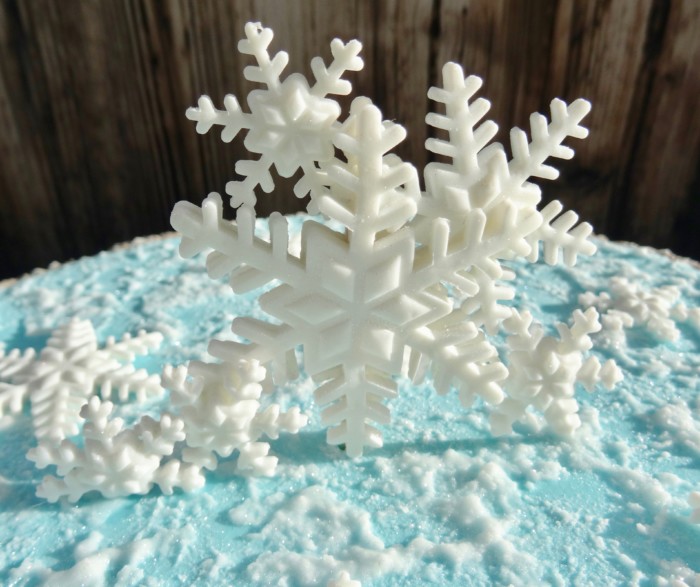 Ausstecher-Set mit Auswerfer Schneeflocken Elsa Torte