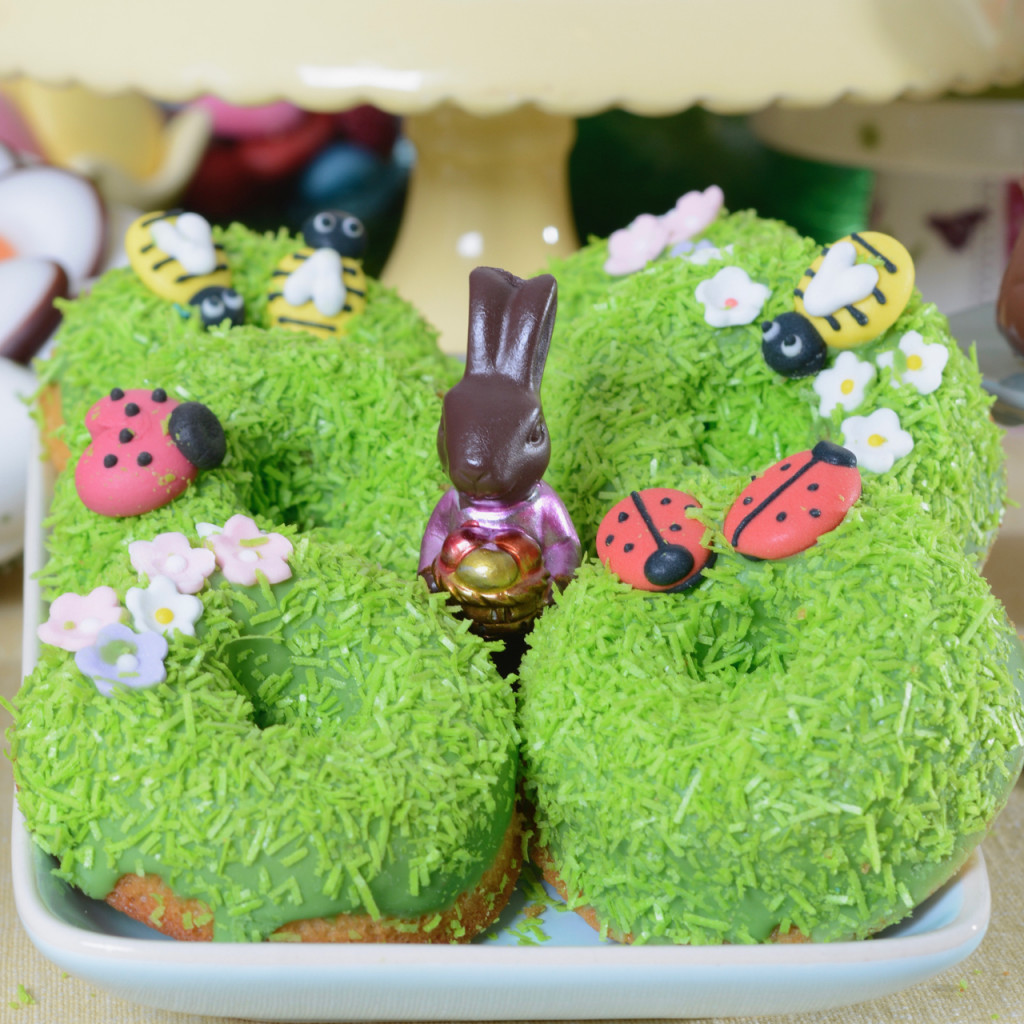 Frühlings Donuts Ostertisch