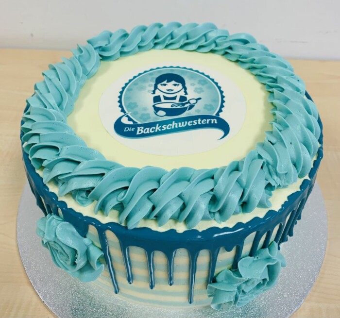 Basiskurs: gestreifter Drip-Cake – Bild 5