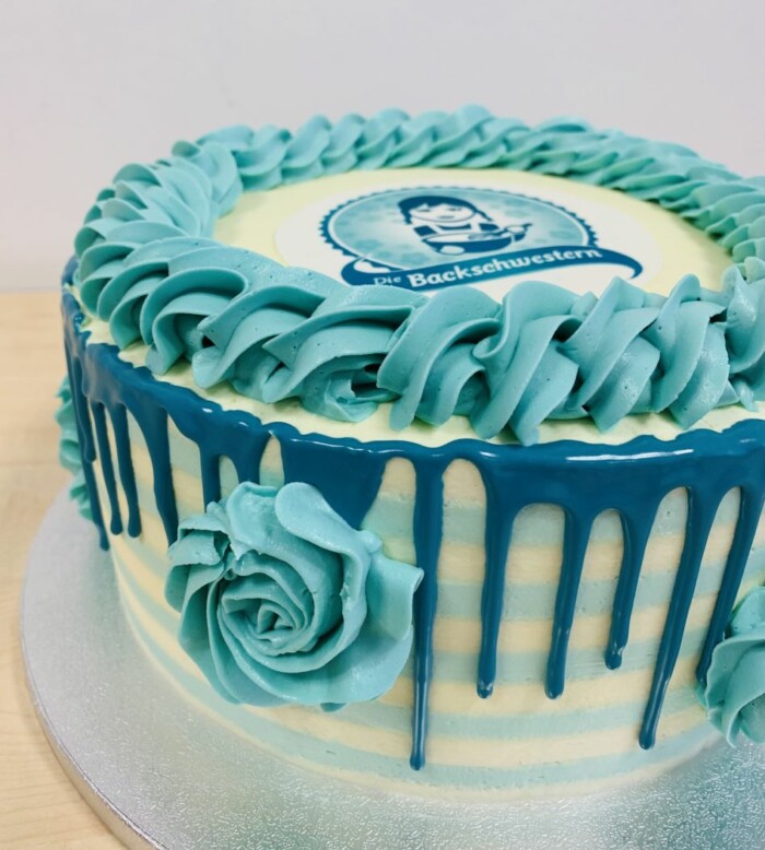 Basiskurs: gestreifter Drip-Cake – Bild 6