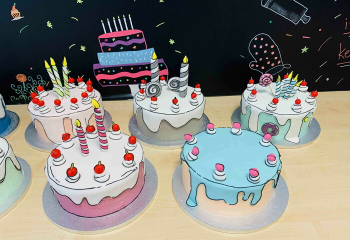 Basiskurs: Comic-Style Fondant-Torte – Bild 3