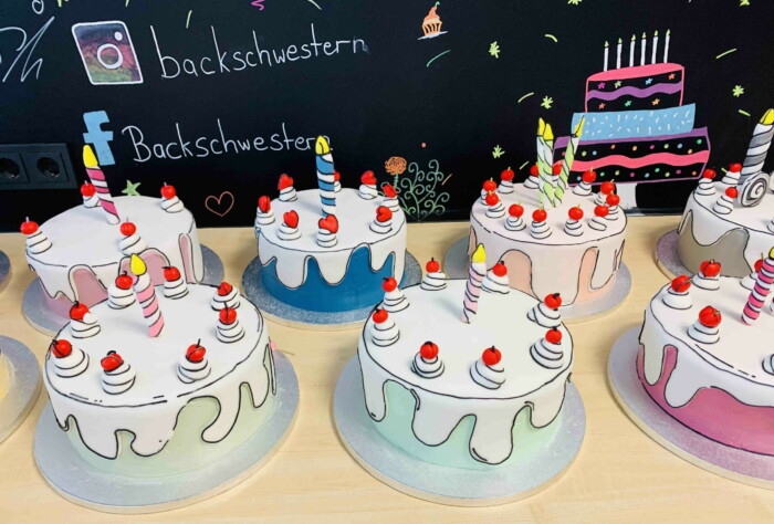 Basiskurs: Comic-Style Fondant-Torte – Bild 4