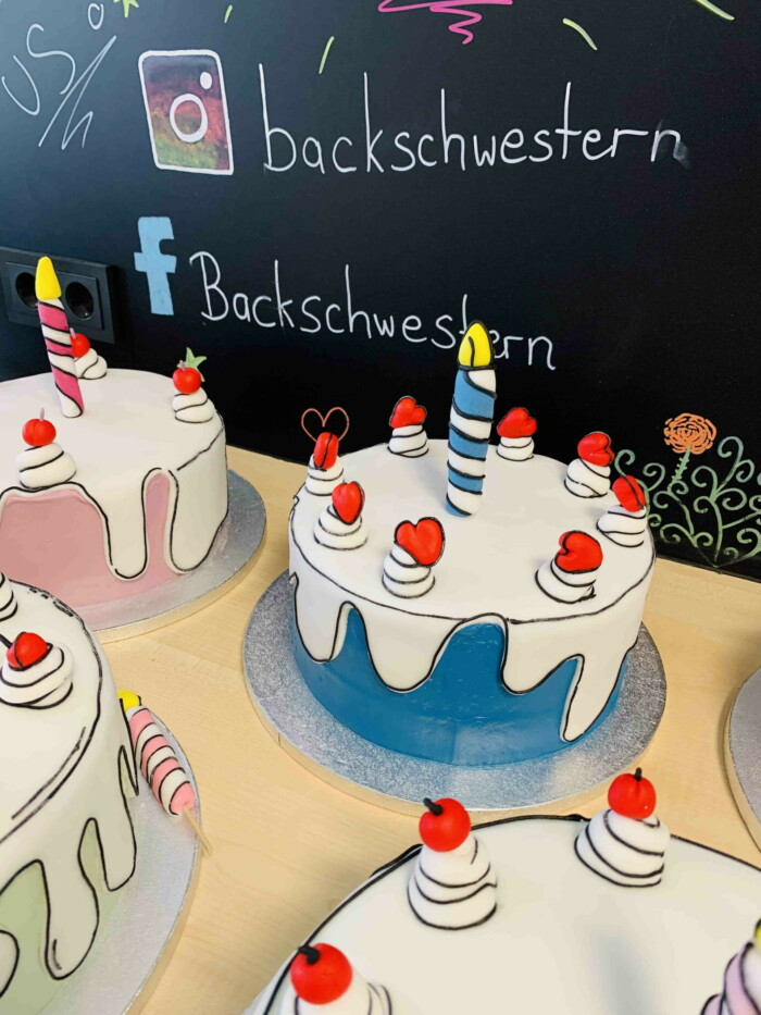 Basiskurs: Comic-Style Fondant-Torte – Bild 6