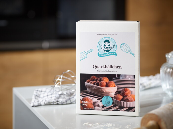 Backmischung für Quarkbällchen