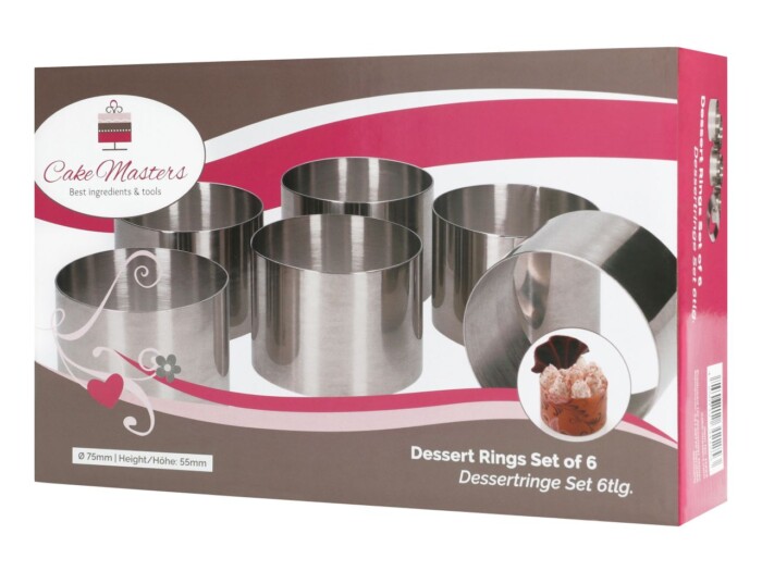Dessertringe Set 6tlg. – Bild 2