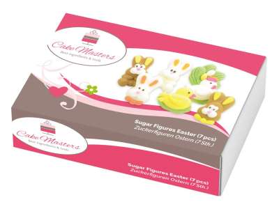 Figuren Ostern Zucker 7er Set – Bild 2