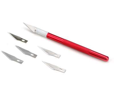 Produktfoto: Präzisionsmesser inkl. 5 Ersatzklingen
