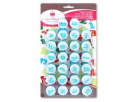 Ausstecher + Stempel Kleinbuchstaben 26er – Bild 2