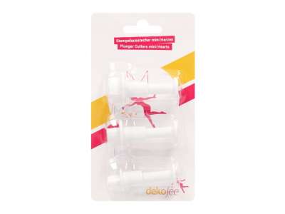 dekofee Stempelausstecher mini Herzen – Bild 2