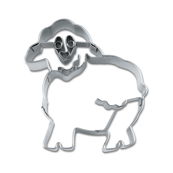 Präge-Ausstecher Schaf 6 cm