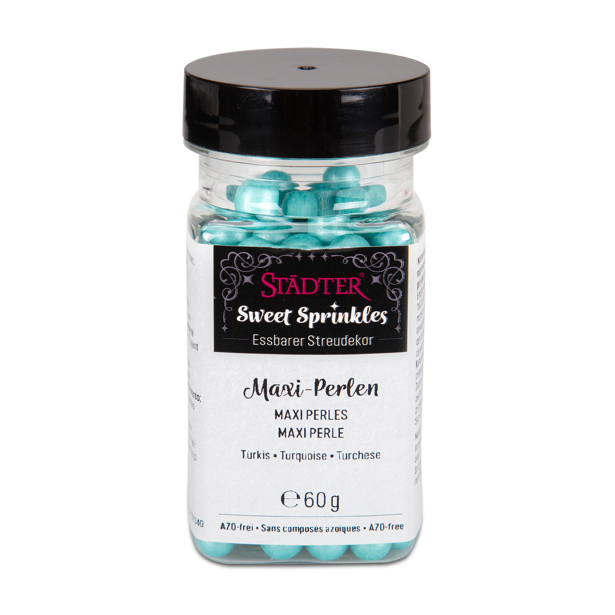 Produktfoto: Perlen Maxi ø 6–7 mm Türkis