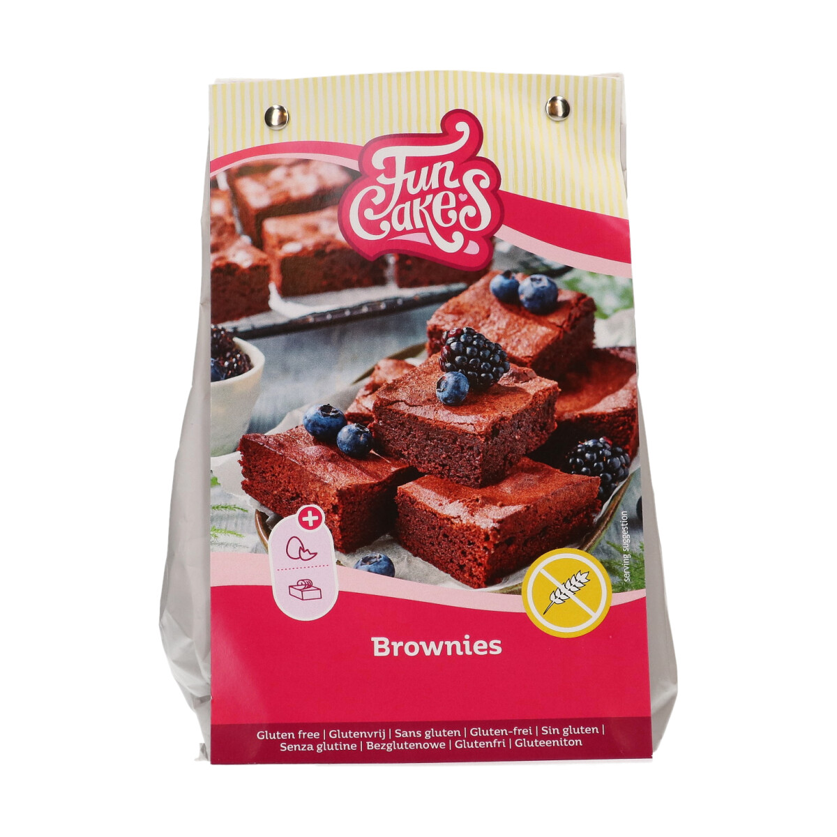 Mix für Brownies, glutenfrei 500g FC