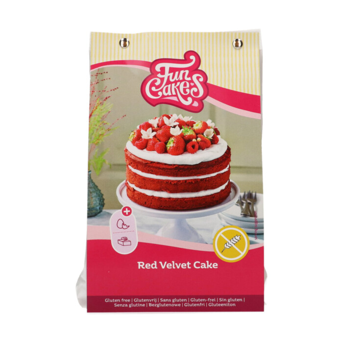 Mix für Red Velvet Cake, Gluten frei 400g FC