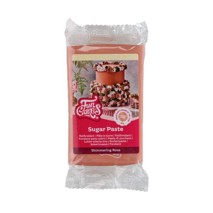 Rollfondant Shimmering Rose 250g FC