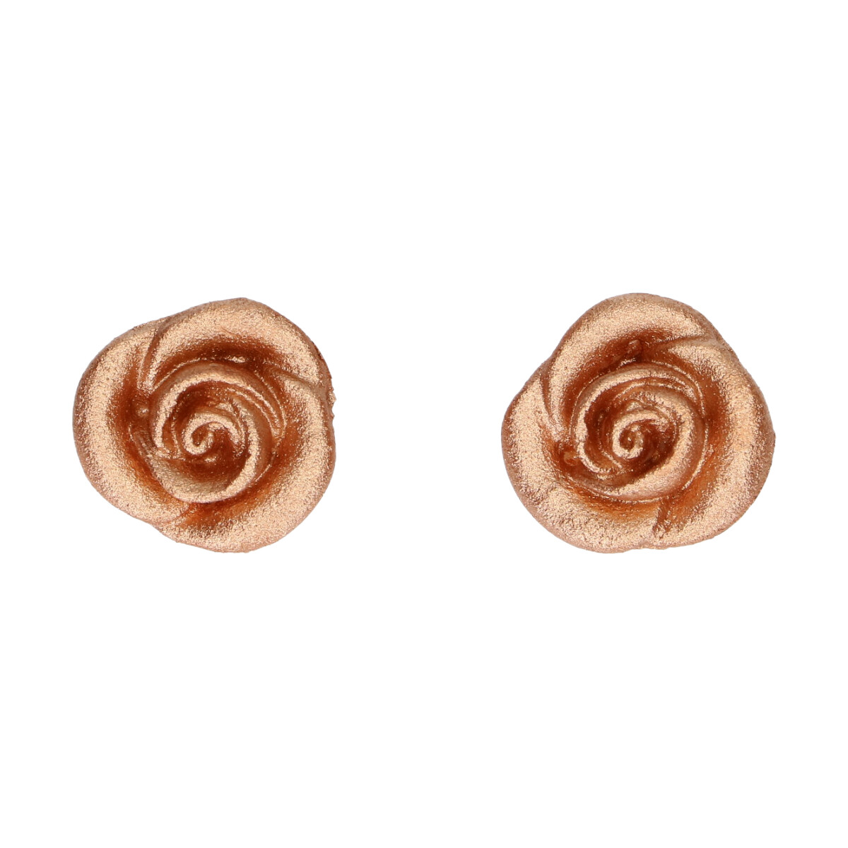 Marzipan Dekorationen Rosen Bronze Gold Set/6 FC – Bild 2