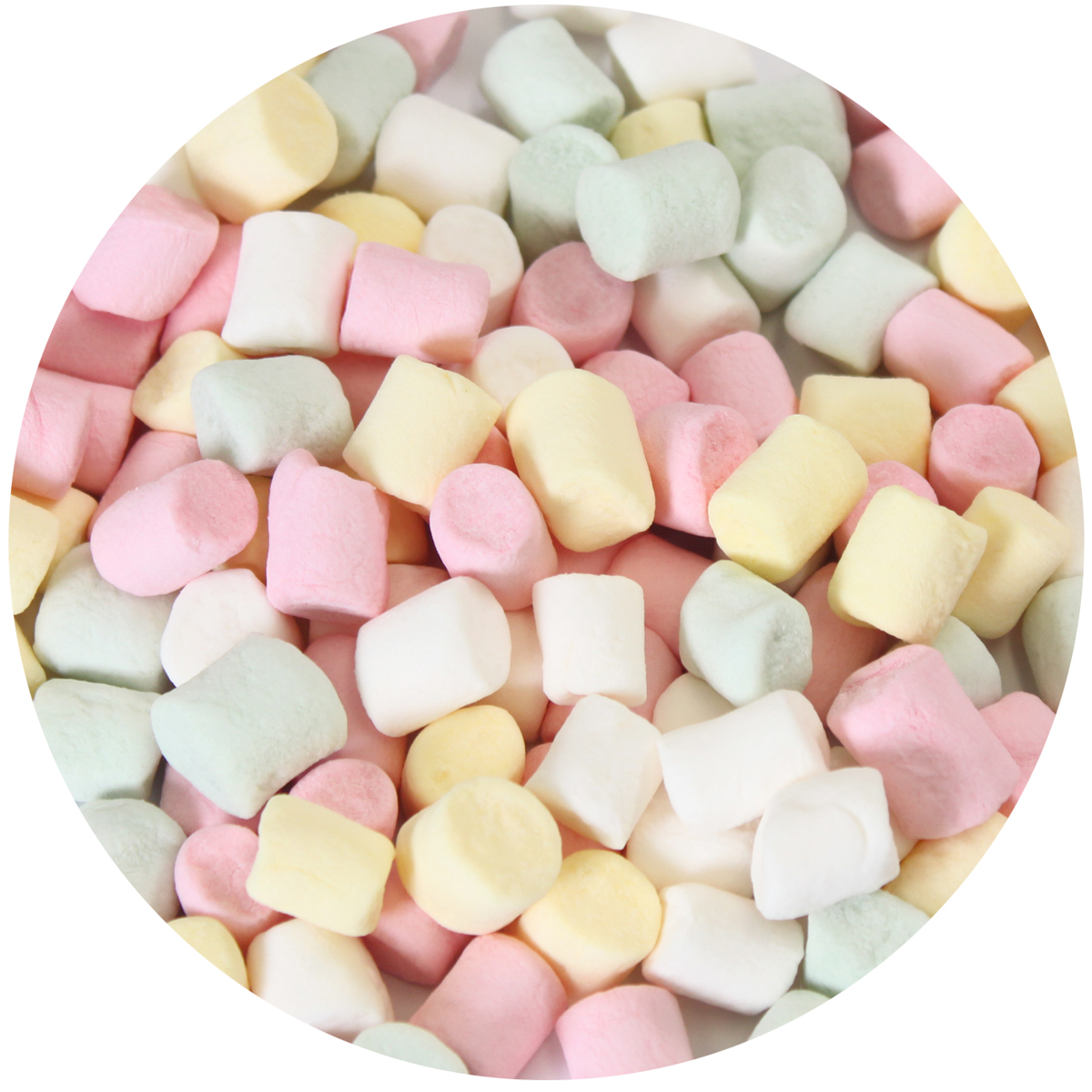 Mini Marshmallows 50 g FC – Bild 2