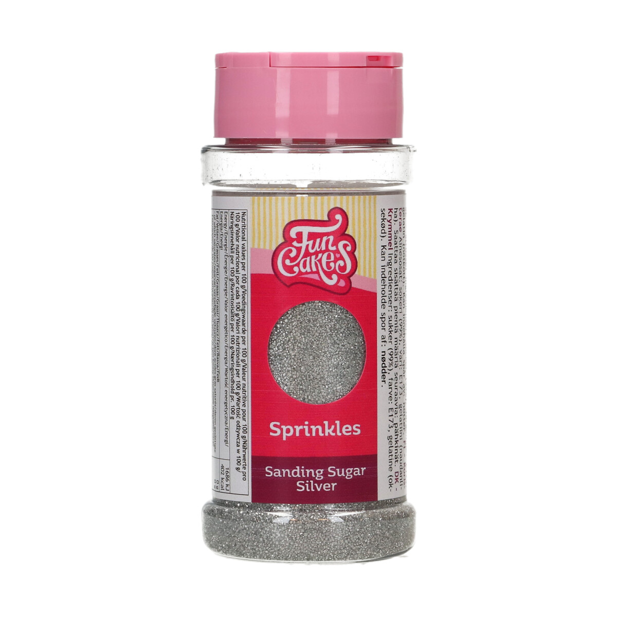 Produktfoto: Sanding Sugar 80g – Silber