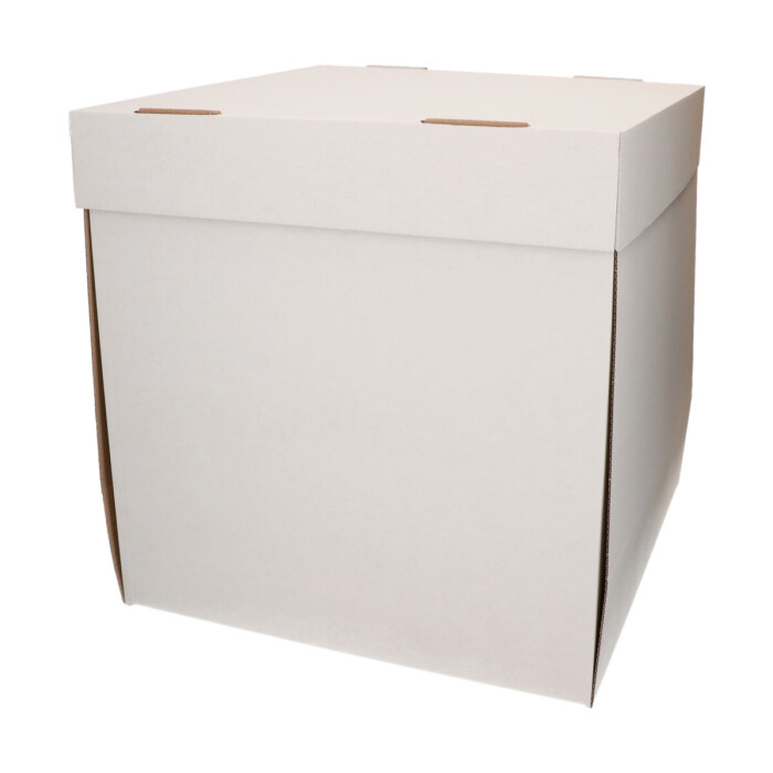 Tortenbox Weiß 32x32x32 cm FC – Bild 2