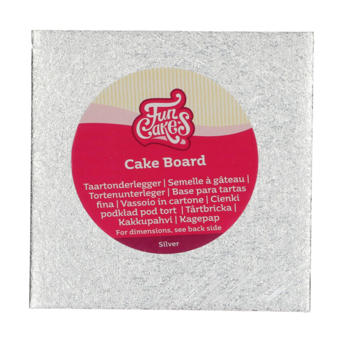 Cake Card Quadrat 15 x 15 cm FC