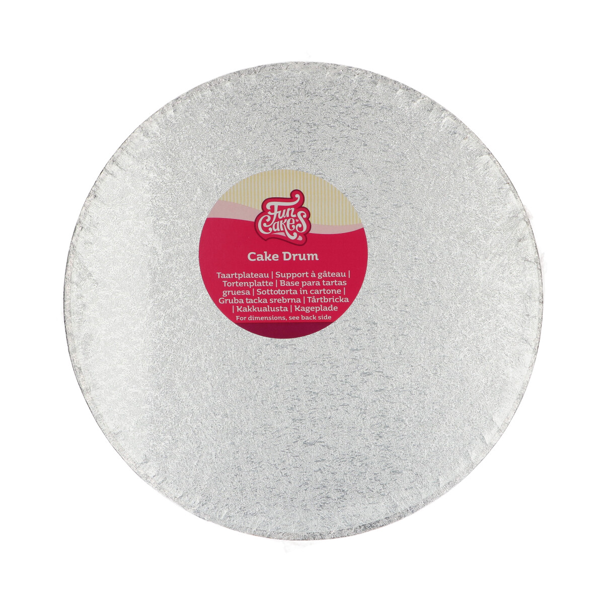 Cake Board Rund Ø27,5cm FC