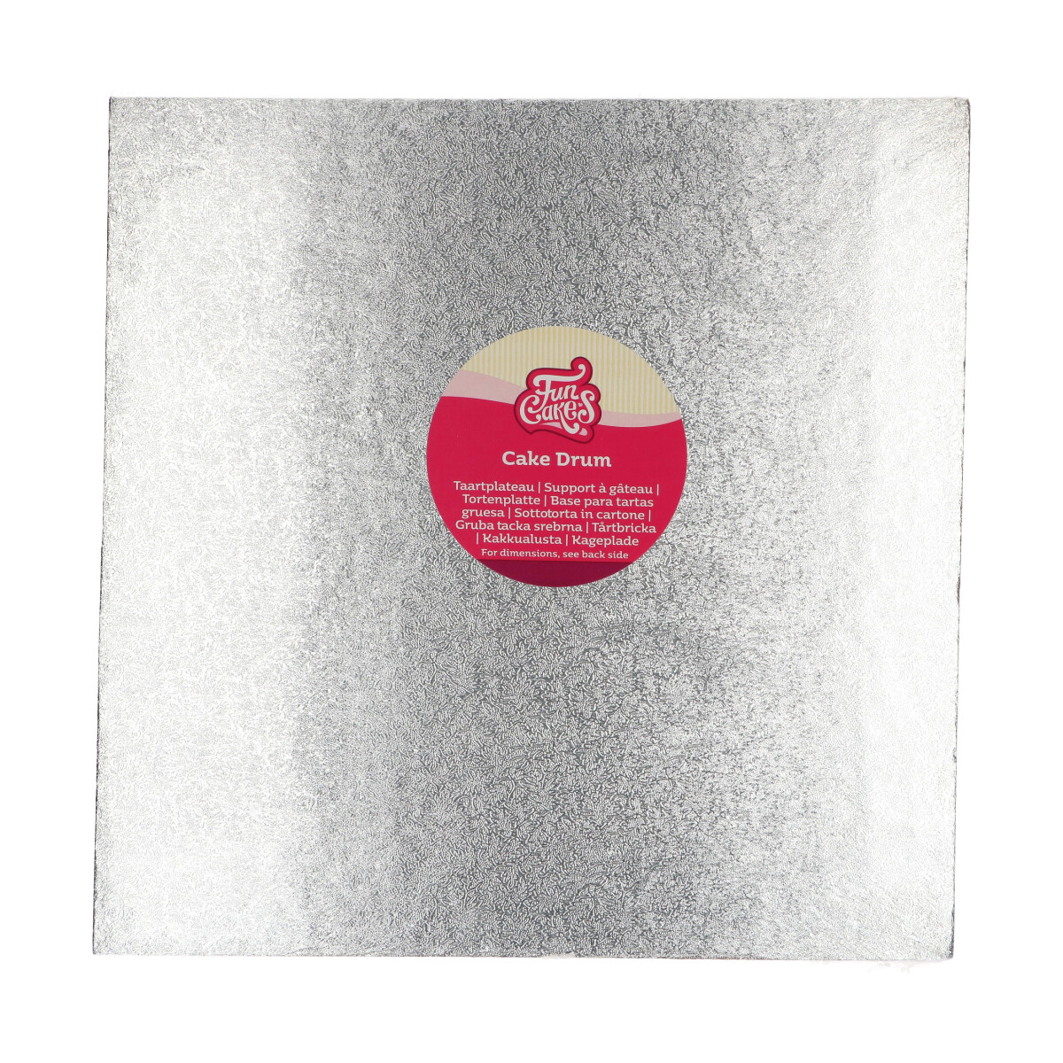 Cake Board Quadrat 33cm FC