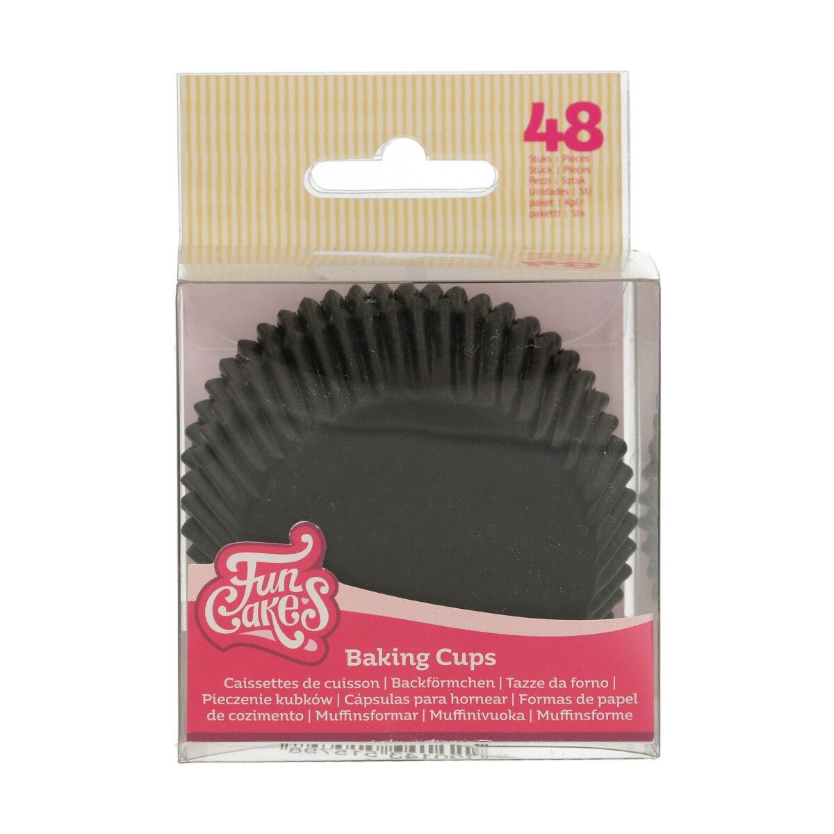Produktfoto: Baking Cups schwarz 48 St. FC