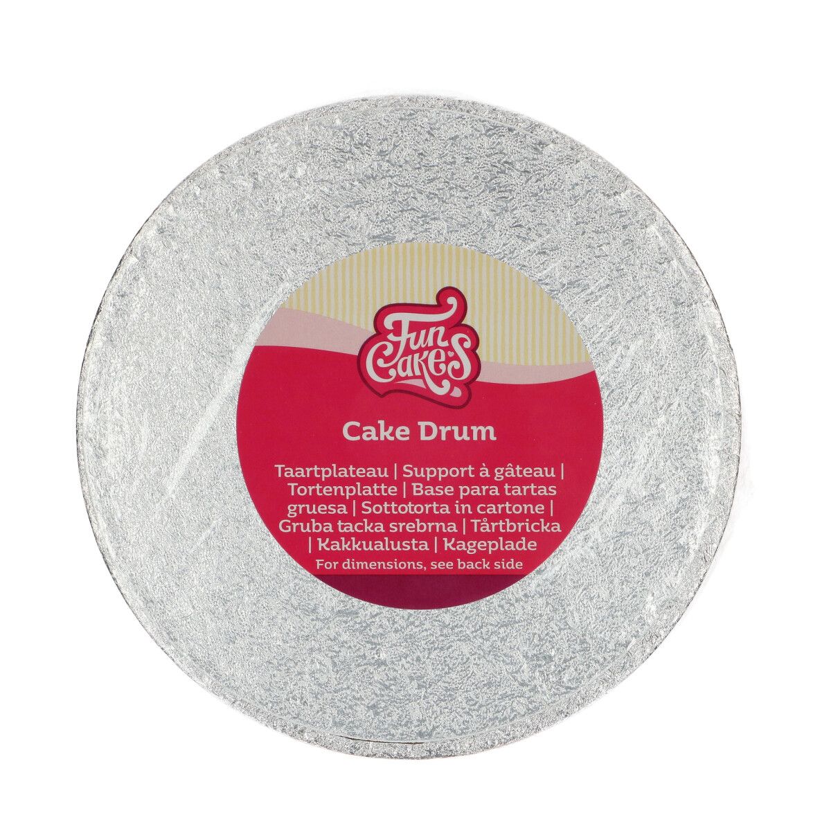 Cake Board rund 17,5cm FC