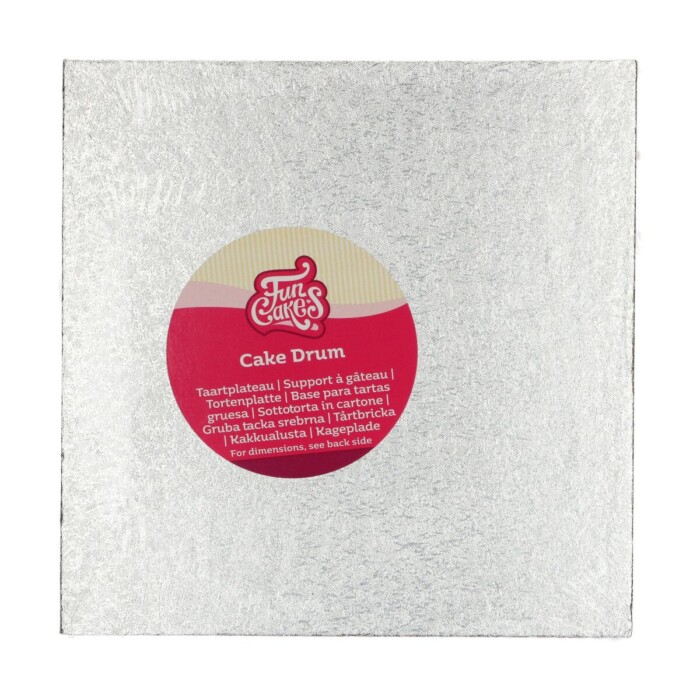 Cake Board quadrat 22,5cm FC