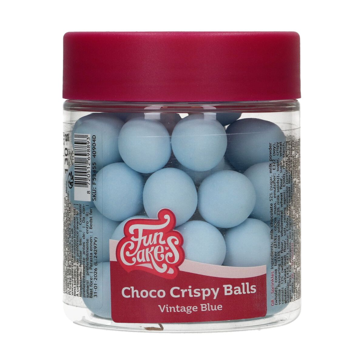 Choco Crispy Balls-Matt Blue 130g FC