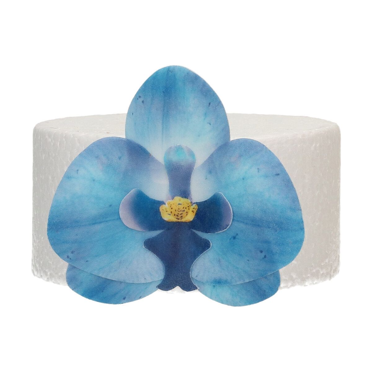 Produktfoto: Essbare Papierblumen Deluxe Orchidee Blau Mittel 10 St. FC