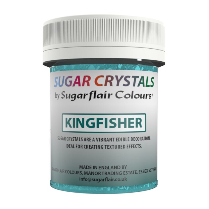 Sugar Crystals Kingfisher 40 g Sugarflair