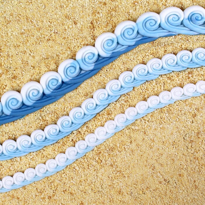 Mould Sea Swirl Borders Katy Sue – Bild 2