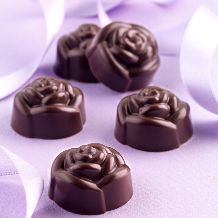 Silikomart Chocolate Mould Rose – Bild 2