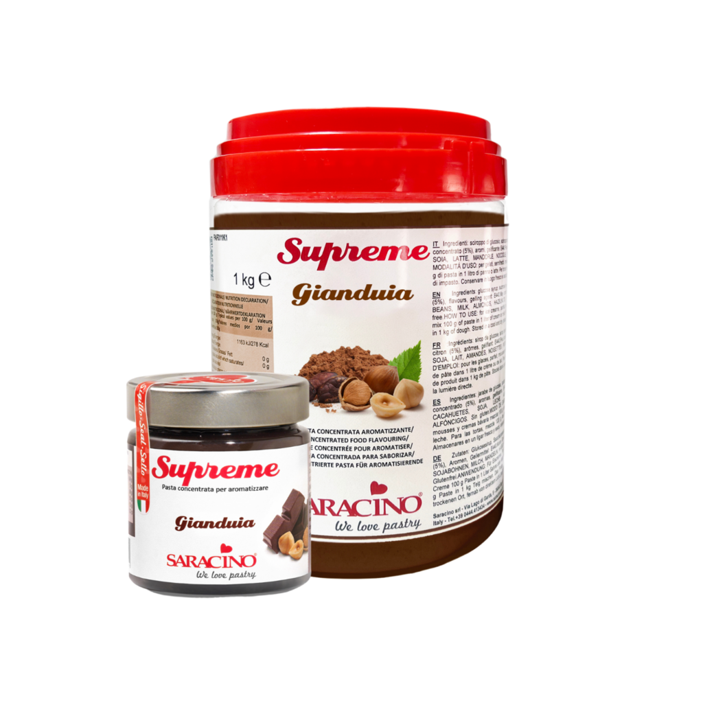 Produktfoto: Saracino Aromapaste Schokolade mit Nuss 200g