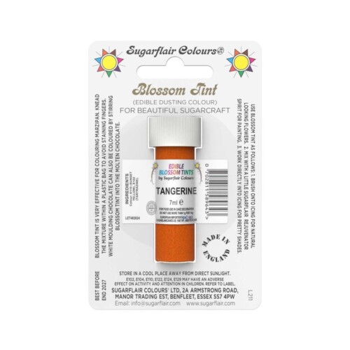 Produktfoto: Essbares Puder Tangerine 7ml Sugarflair