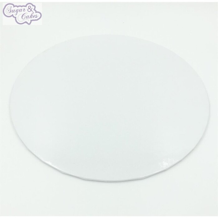 Cake Card rund 20cm weiß 3mm SaC