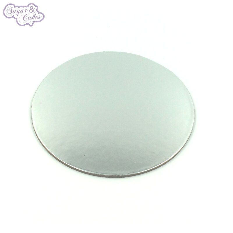 Produktfoto: Cake Card rund 30cm silber 1,5mm