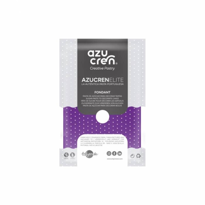 FONDANT "AZUCREN ELITE" LILA 250 GR (Glutenfrei)