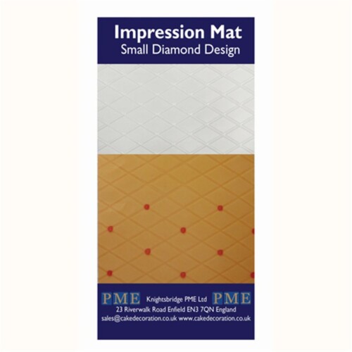 Produktfoto: PME Impression Mat Diamond -Small-