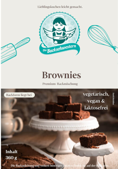 Backmischung Brownies
